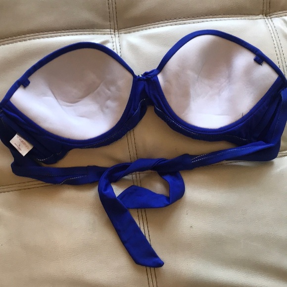 Blue bikini top - Picture 2 of 2